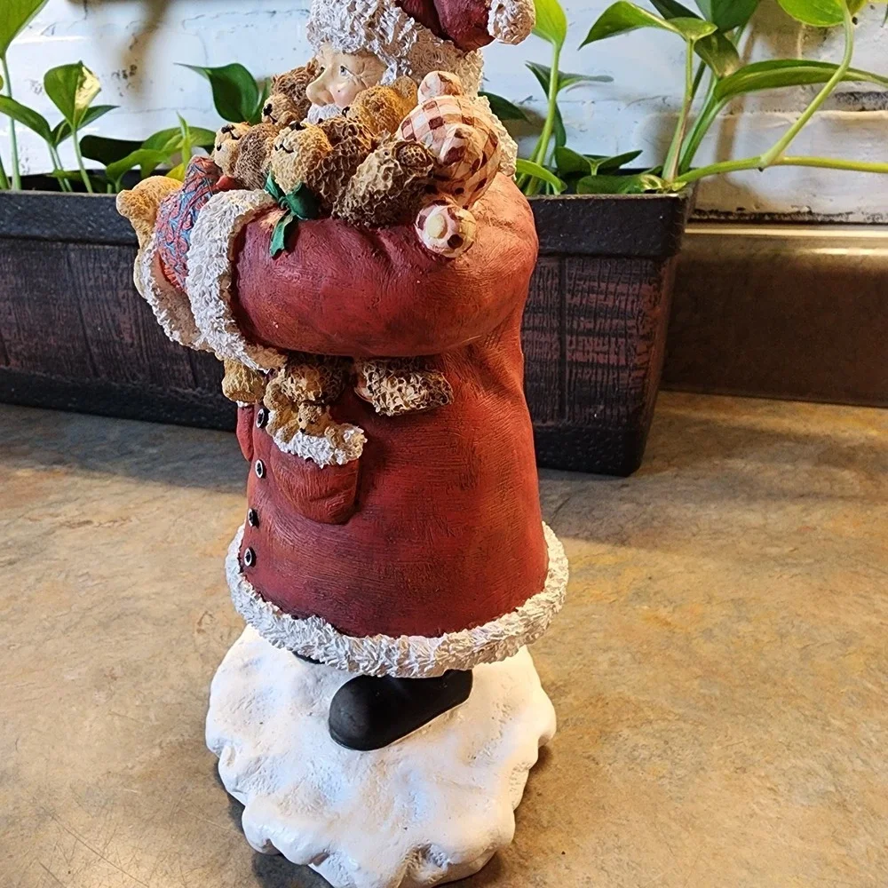 Sherri Buck Baldwin Bountiful Bears II First Edition 1998 # 8 Santa Figurine